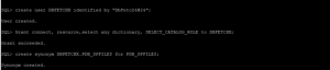 Installation of DbFetchX application in Oracle database