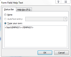 Oracle BI Publisher report output sorting