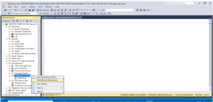 BACKUP USING MAINTENANCE PLAN