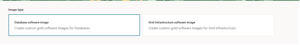Create custom software image in OCI console
