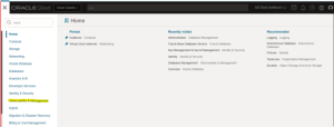 How to Enable the private endpoint for the Database management