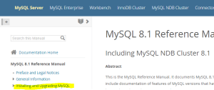 Installing MySQL on linux