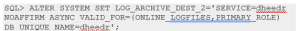 Configuring Physical Standby Database Using Data Guard