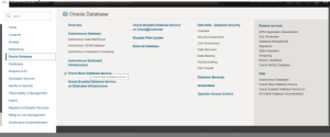 How to change the Database sys password in OCI