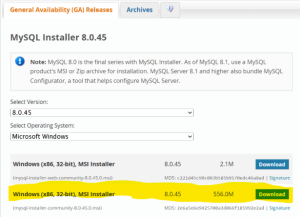 Step-by-Step guide to installing MySQL Server