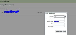 Bank Number Missing Field From Expenses