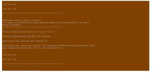 How to rectify the error – Ora 150(This error occur due to abnormal shutdown on application).