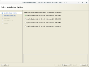 ORACLE GOLDEN GATE INSTALLATION IN 19c DATABASE