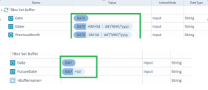 Dynamic Date selection from Calendar on Tosca Automation