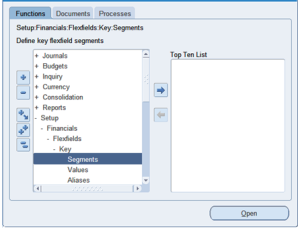 Create Oracle Chart of Accounts Setup