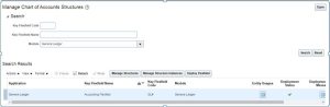 Create Chart of Accounts Structure in Fusion