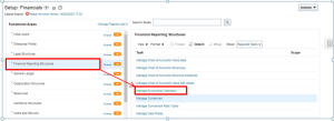 Create accounting calendars in GL fusion.