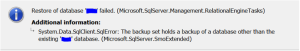 Unlocking Solutions: Common Errors in SQL Server Database Restoration