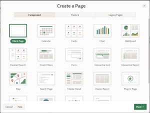 Creating Pie and Combination Charts in Oracle Apex 22.2