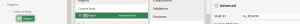 How to set the interactive grid column values to the page item