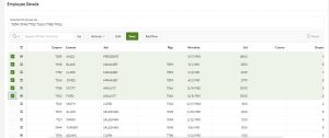 Interactive Grid Selected IDs based on selection