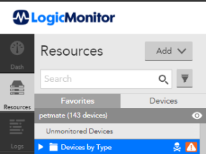 Adding and Grouping Server in Logic Monitor