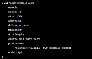 Rotate any logs with logrotated.services