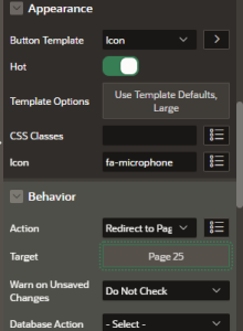 Voice Recording in ORACLE APEX