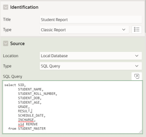 Oracle Apex – Instant Row Deletion in Report