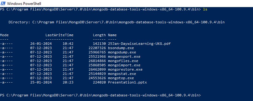 GridFS file system on Mongodb