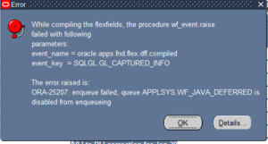 Enabling WF_JAVA_DEFERRED Queue