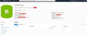 Backup Oracle Database to Oracle Cloud Infrastructure Object Storage