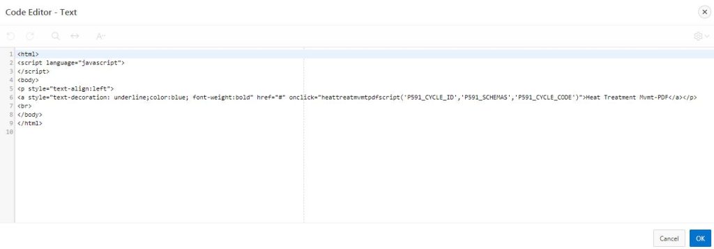 Download Jasper Report with Dynamic Names from Oracle Apex