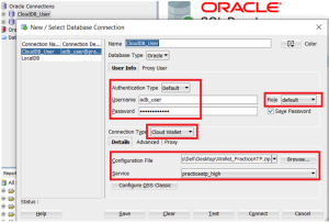 How to connect ATP Database from SQL Developer