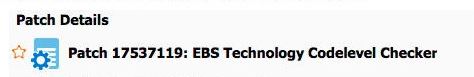 Steps to run the EBS Technology Code Level Checker (ETCC) in EBS R12.2