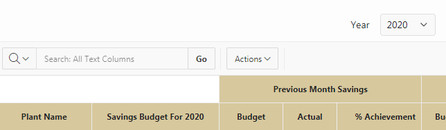 Dynamic Column Label Without Page Submit in Oracle Apex