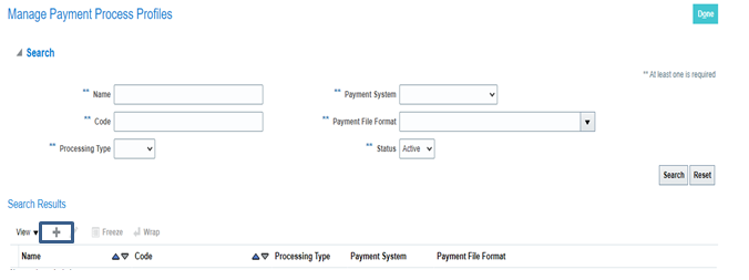 Creating a Custom Payment Process Profile (PPP) in Oracle Fusion:
