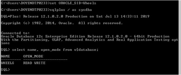 APPLYING WELOGIC PACTH FOR R12.2 VIA COMMAND