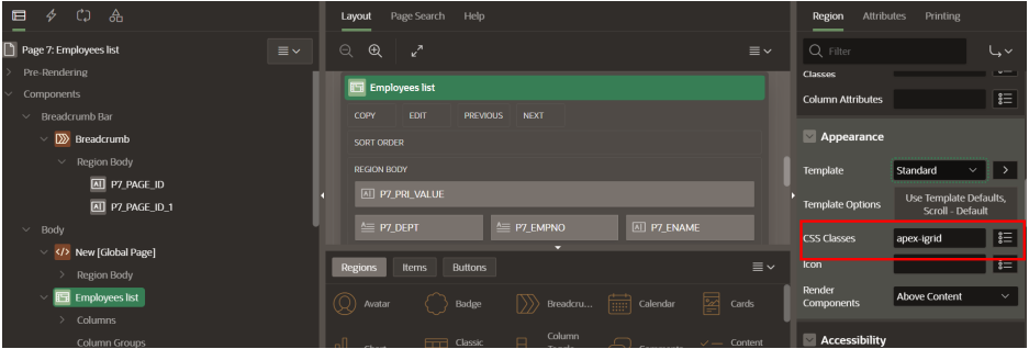 Top Horizontal Scroll bar On Interactive Grid Oracle APEX