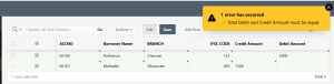 Interactive Grid Save Validation Based on Column Comparison Using Java script