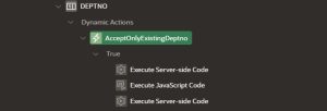 Restrict Input to Existing Values in a Specific Column of APEX Interactive Grid