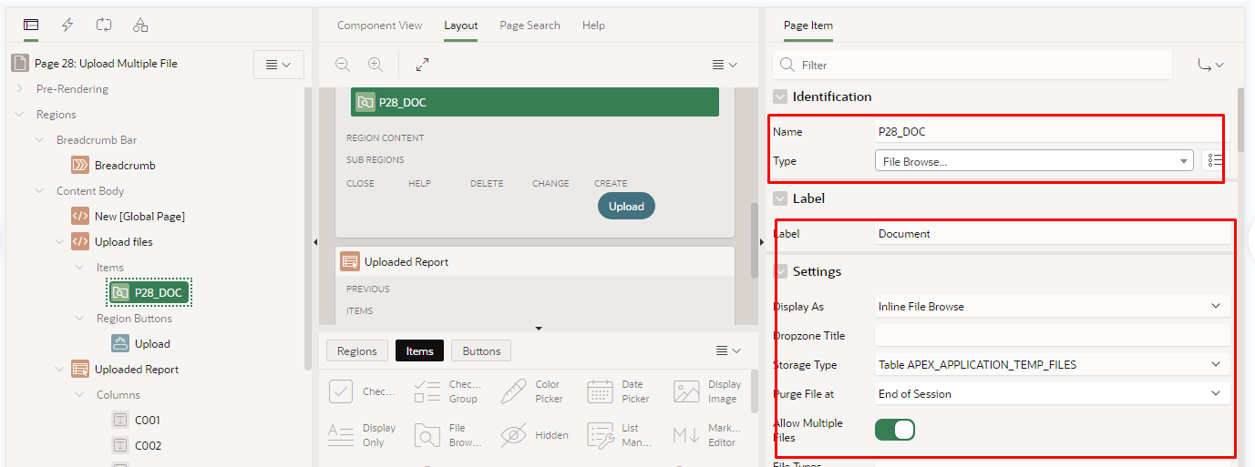 Designing a Robust File Upload Architecture in Oracle APEX